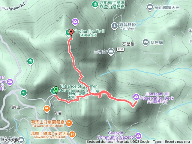 尖山步道_觀景台_北橫_101_硬漢嶺預覽圖