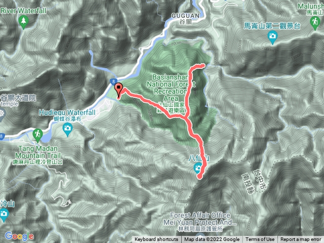 二進二出八仙山（松鶴第一刷森林遊樂區第二刷）