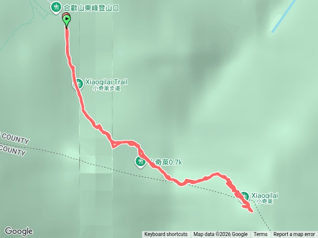 小奇萊步道