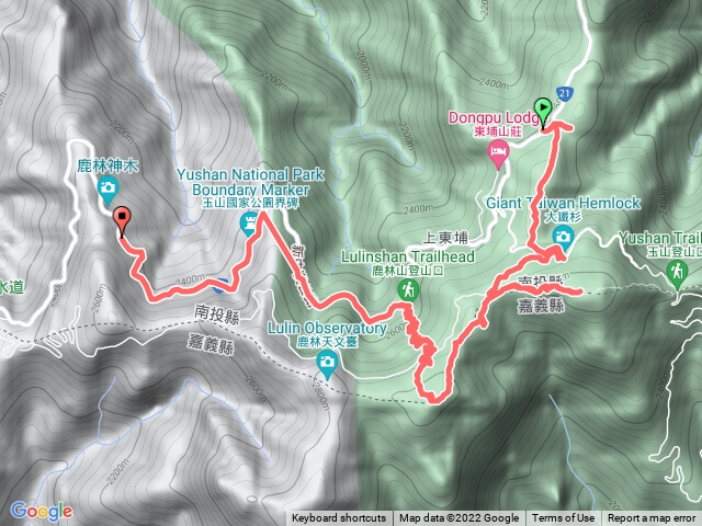 芷麟、鹿林山