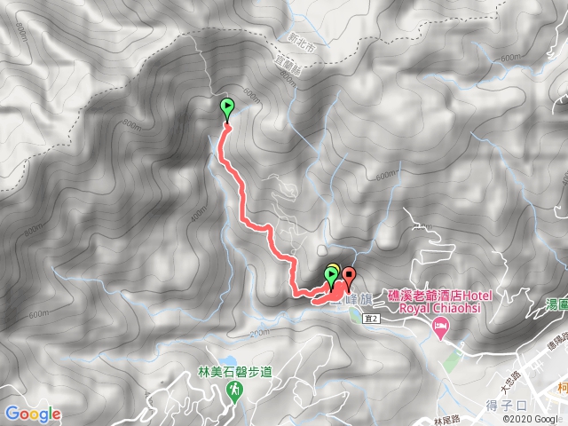 通天橋-五峰旗瀑布