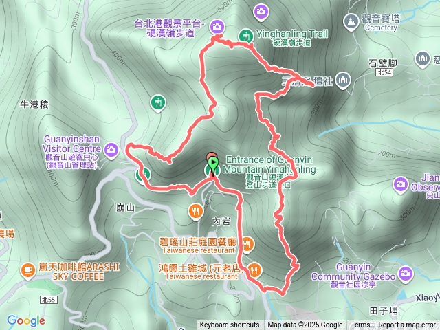20250830觀音山硬漢嶺步道