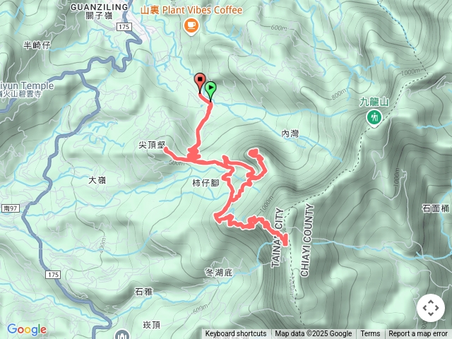 台南大凍雞縱走