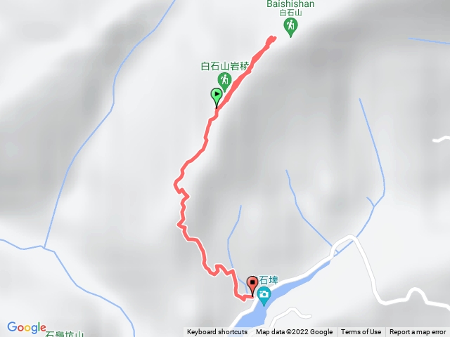 白石山第三登山口