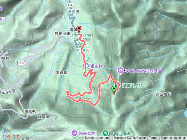 溪頭第一涼亭回程預覽圖