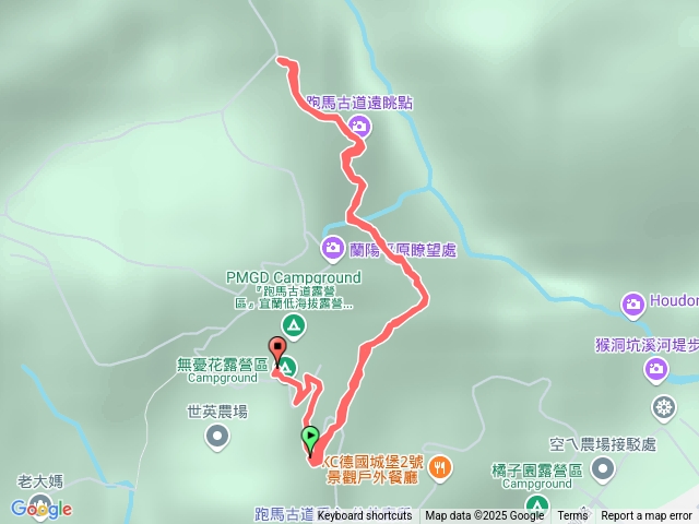 跑馬古道露營區-山神廟