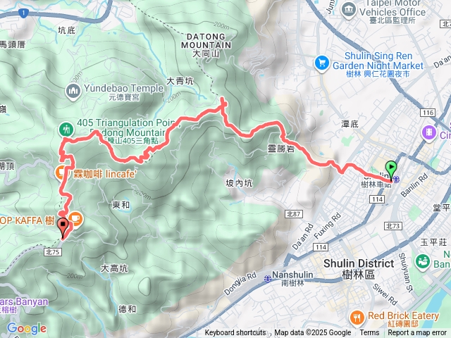 [遊記] 微笑山線大同山-大棟山-大榕樹