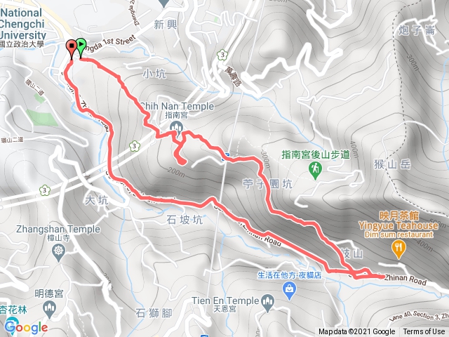 指南宮-北政國中O型縱走