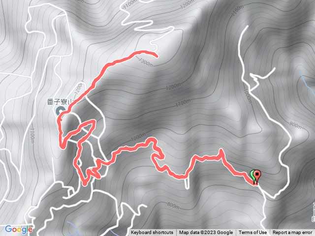 六龜番子寮山及其主峰