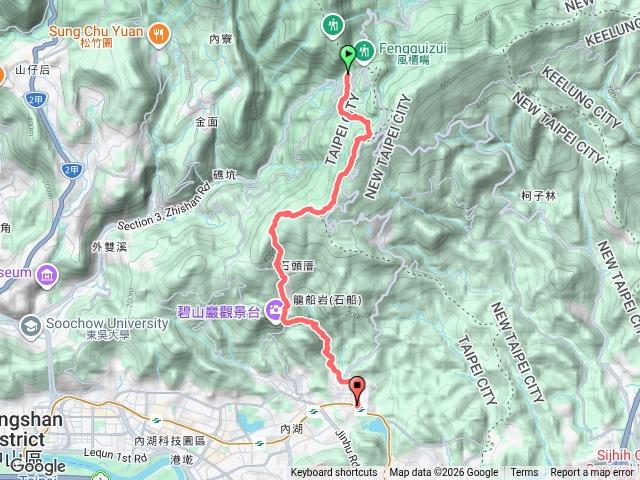 2026臺北大縱走臺北大縱走第四段：風櫃口至中華科技大學202606241358預覽圖