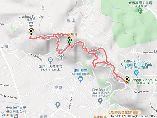 鳳崎落日登山步道