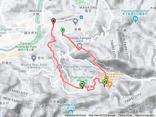 臺北大縱走第七段之沒有世界山莊