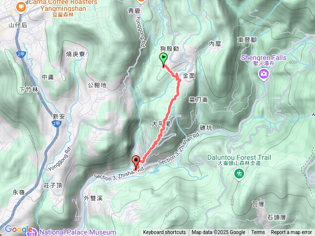 平菁街賞櫻經鵝尾山水稻梯田走平菁步道下至善路