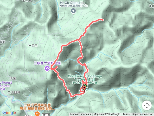 竹坑山+熊空山小O