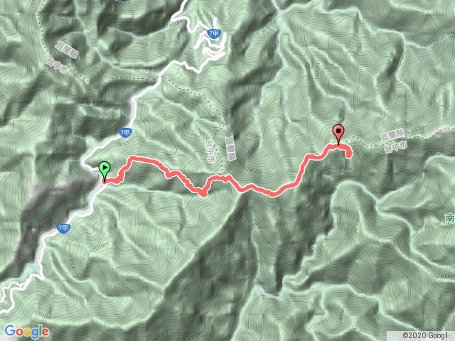 南湖D1 勝光登山口-雲稜山屋