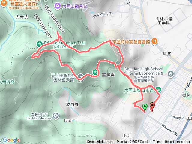 樹林大同山青龍嶺