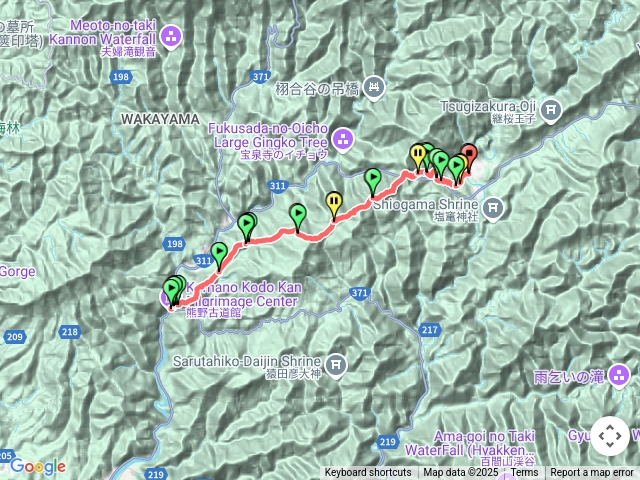 熊野古道（瀧尻近露）