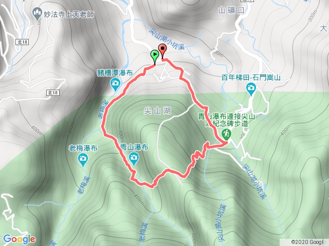 青山瀑布