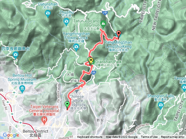 七星山自虐路線