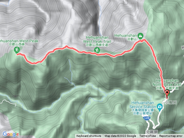 20220622合歡山北峰西峰
