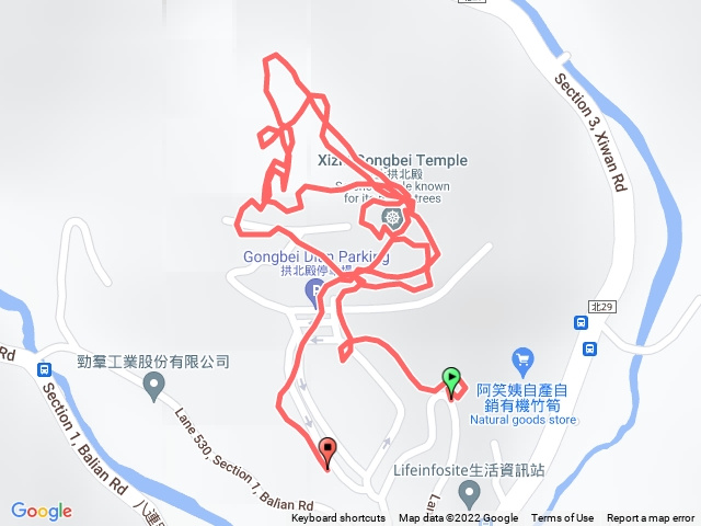 汐止拱北殿後山步道