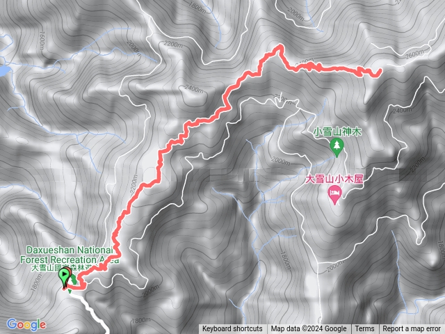 2024/07/06船形山-鞍馬山原路來回