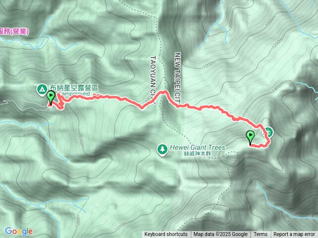 桃園－臺灣百大必訪步道北插天山登山步道202512111525