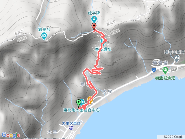 大里遊客中心上桃源谷休息亭