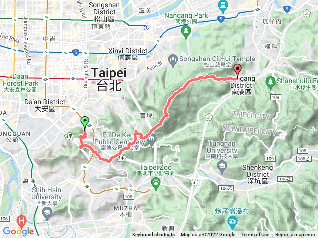 台北大縱走南六段