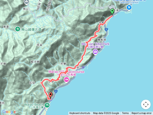 20250504 大溪車站 合興保線路 梗枋 岩藏山 黃金嶺福德祠 石空古道 外澳車站