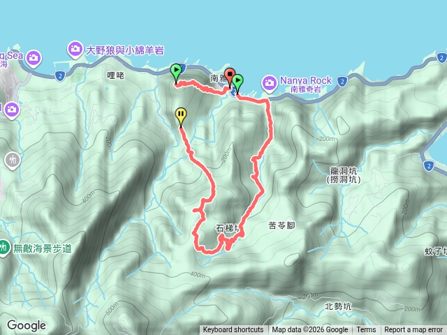 南子吝山/南雅登山口-南子吝山-南新宮O繞預覽圖
