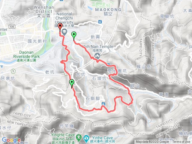 臺北大縱走：尋寶任務臺北大縱走第七段：麟光站至飛龍步道202010111717