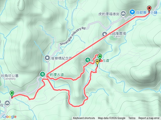 虎豹潭古道預覽圖