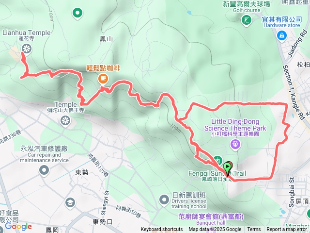 鳳崎落日步道