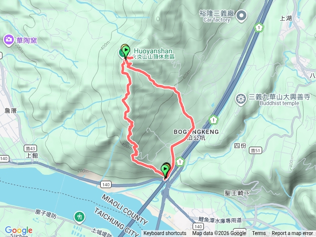 小百岳集起來火炎山、南鞍古道O走20260330113950