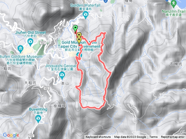 茶壺山 半屏山 燦光寮山