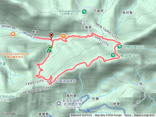 二格山草楠線預覽圖