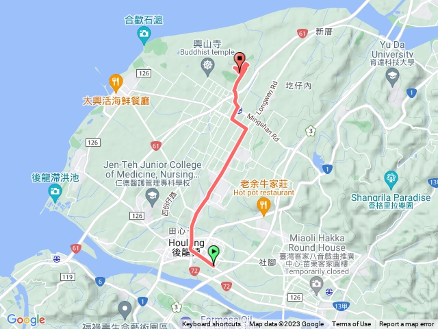 🔺苗栗/後龍/海口山，H54m (海軍三角點 | No.1050)