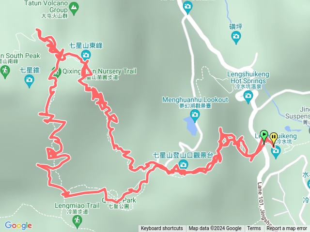 20240218七星山主、東峰（冷水坑上、悠閒版）