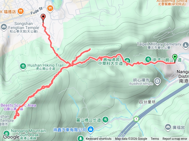 四分里山_九五峰_南港山預覽圖