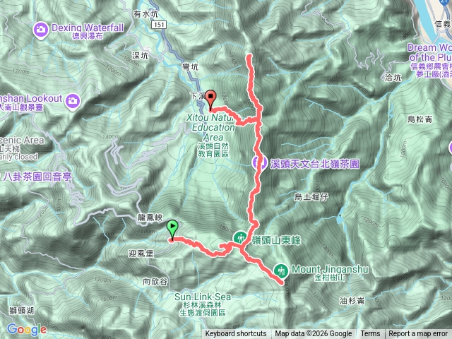 金鳳縱走（嶺頭山+金柑樹山+鳳凰山）預覽圖