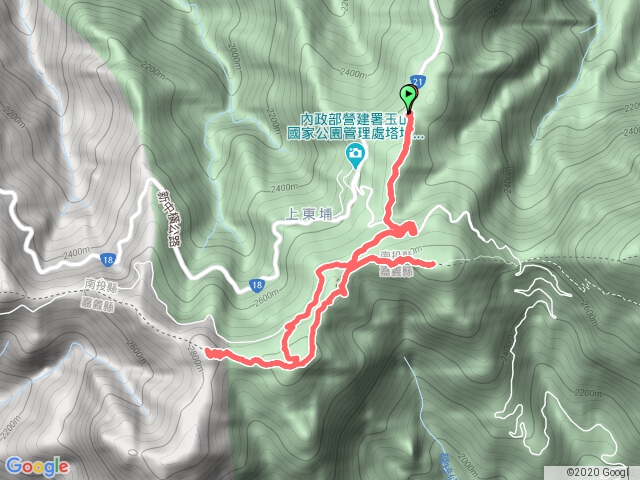 麟趾山 鹿林山 鹿林前山 塔塔加遊客中心起登