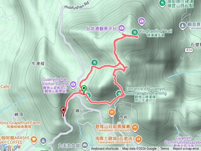 硬漢嶺步道預覽圖