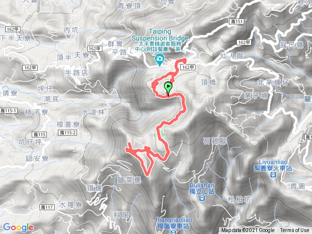 阿拔泉山、觀音石山、紅南坑山