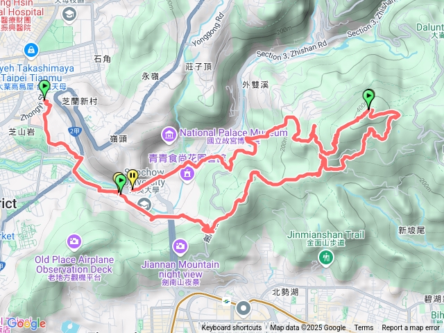 大崙尾山燕溪古道