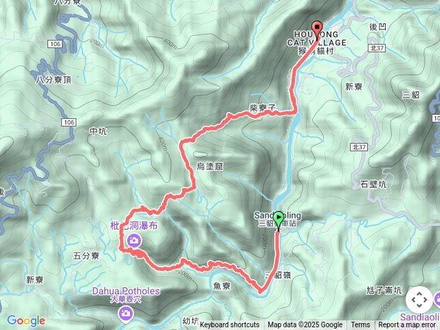 三貂嶺越嶺猴硐（柴寮古道）