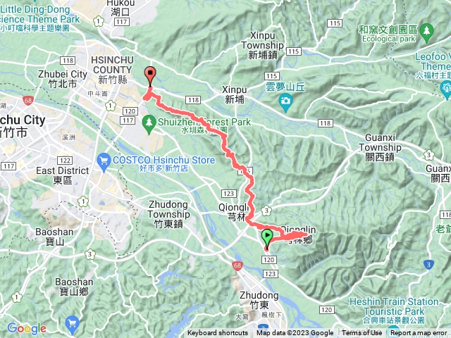 2023/1/28 龍鳳蓮稜線（代勸堂-飛鳳山-犁頭山-蓮華寺）