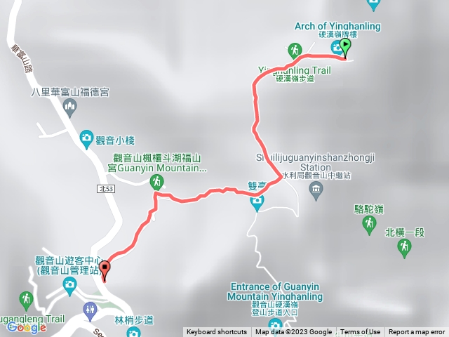 硬漢領楓櫃斗下山