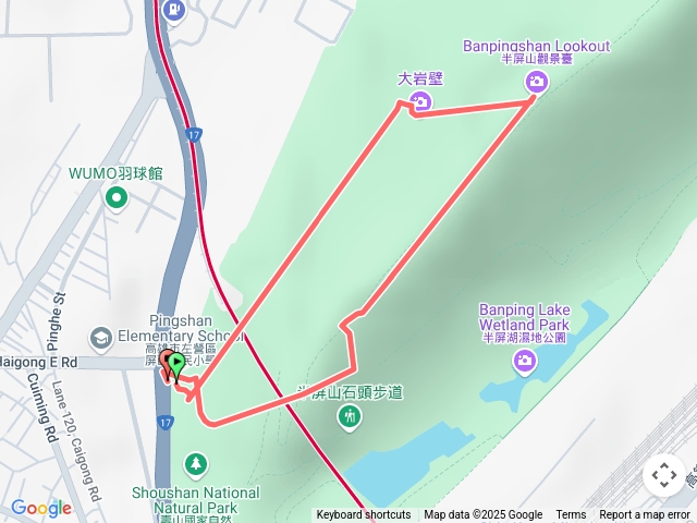 半屏山步道（壽管處公設）