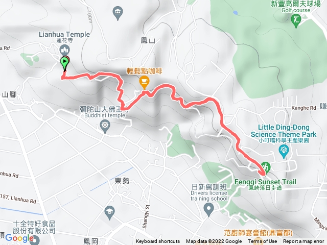 鳳崎落日步道